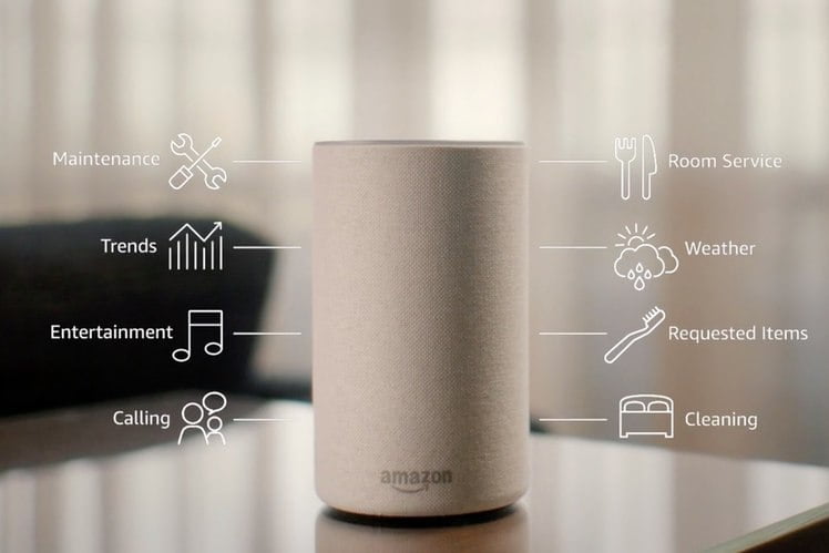 How Amazon Alexa will work on hotel Echo speakers