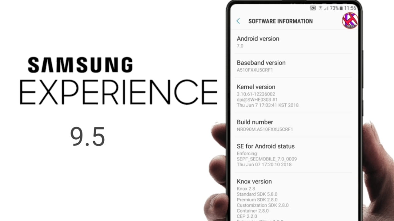Samsung Experience 9.5