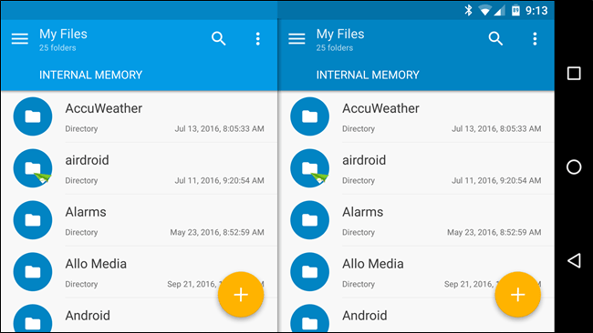 Android file management