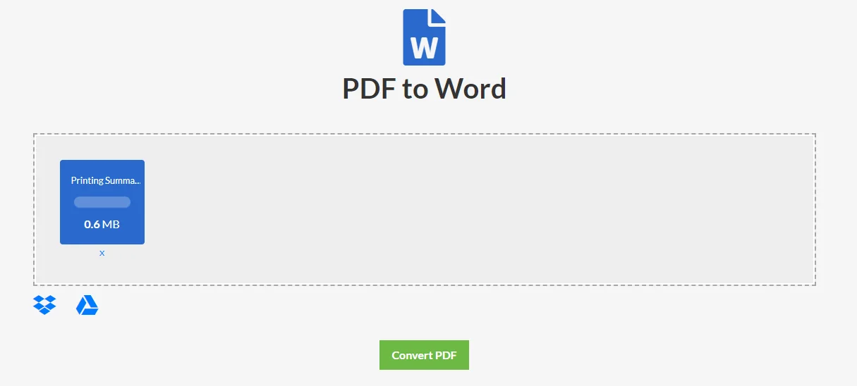 pdf to word convert