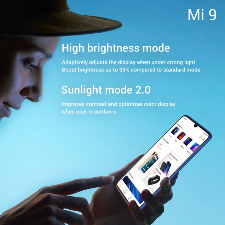 Xiaomi Mi 9 Sunlight Mode 2.0