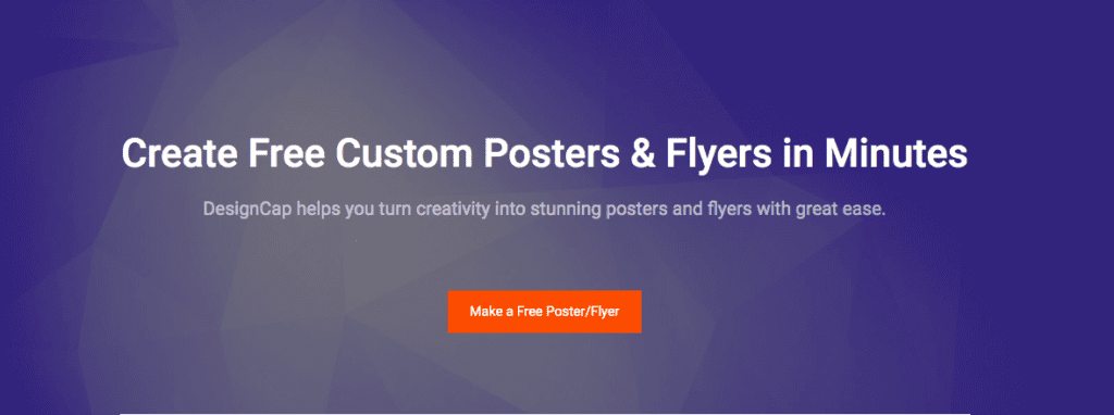 DesignCap Create FREE Custom Posters