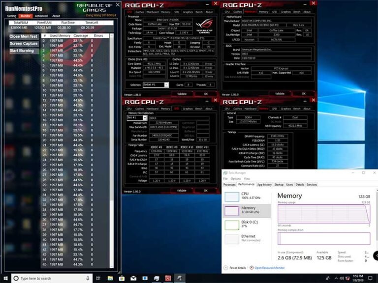 ASUS Announces Expanded Memory Support for Z390 boards