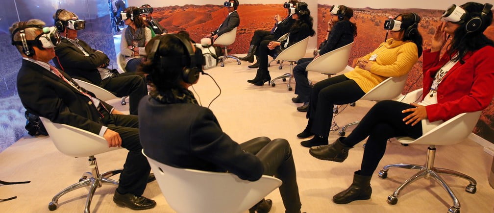 using Virtual Reality in events