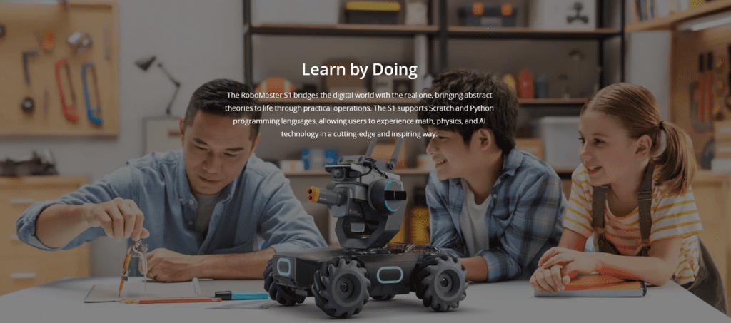 DJI Unveils An Advanced Educational Robot For Tech Enthusiasts Of All Ages, the RoboMaster S1