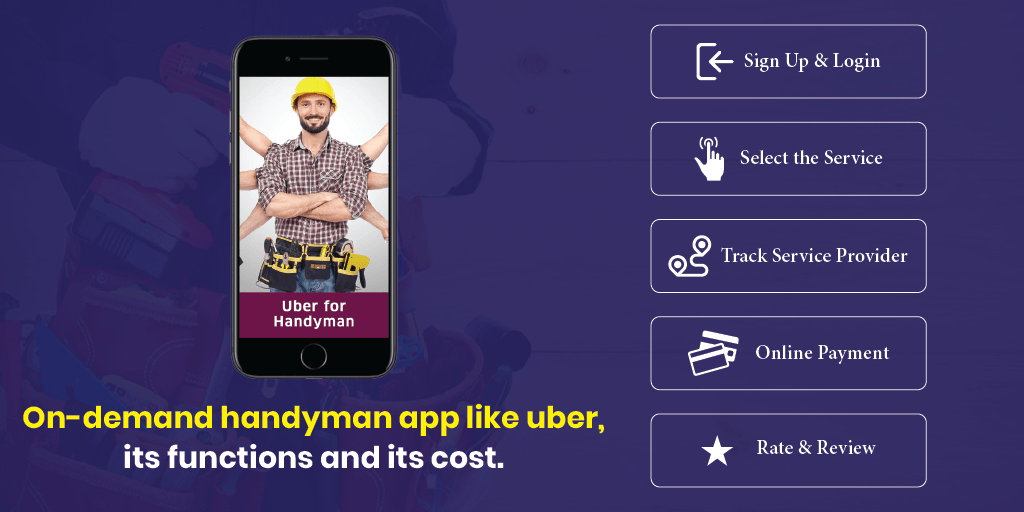 Guide To Get A Flourishing On-Demand Handyman Service App Like Uber