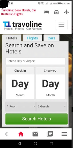 Travoline Hotel Booking App