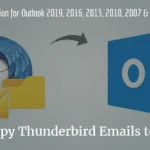 How To Copy Thunderbird Emails To Outlook