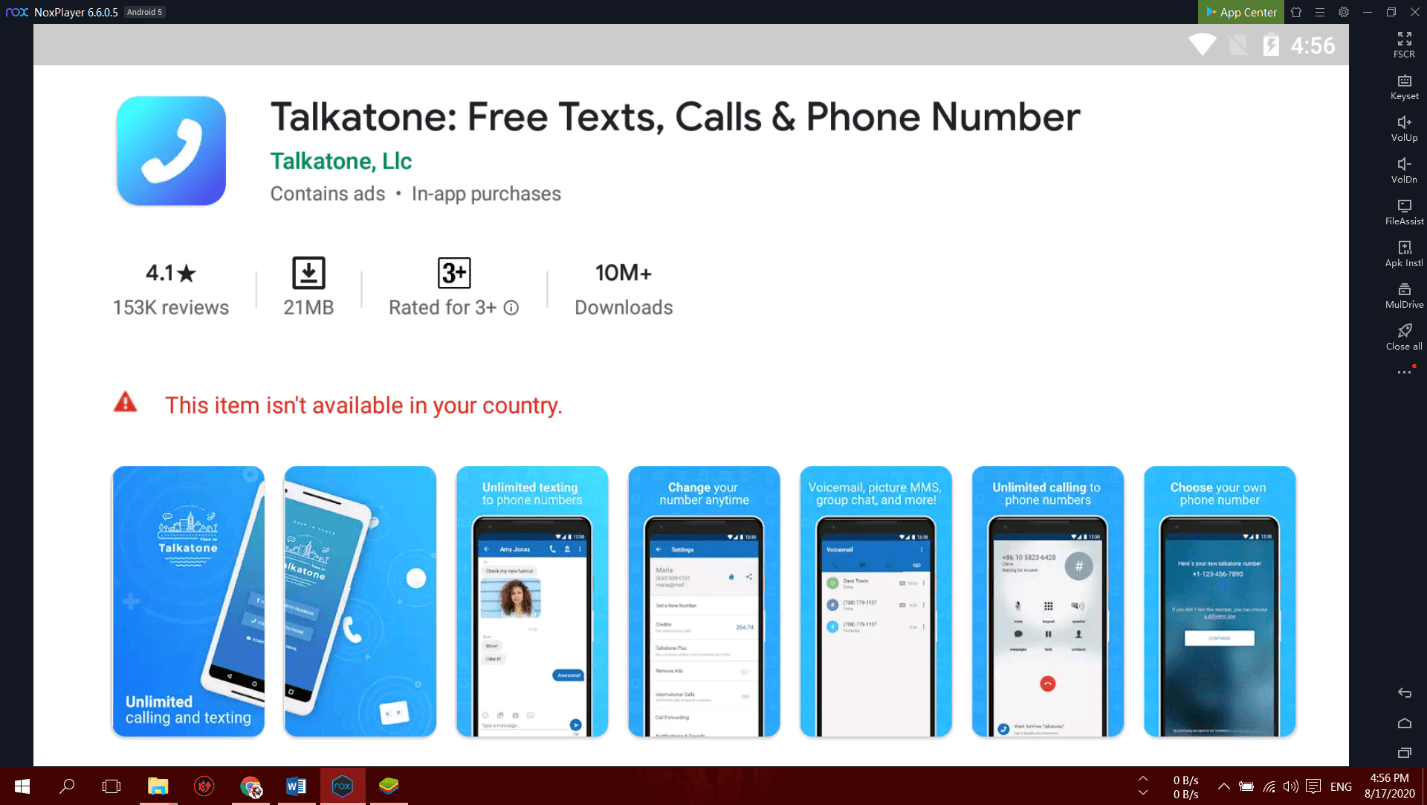 talkatone app