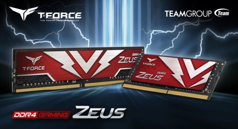 T-FORCE ZEUS DDR4 U-DIMM Gaming Memory