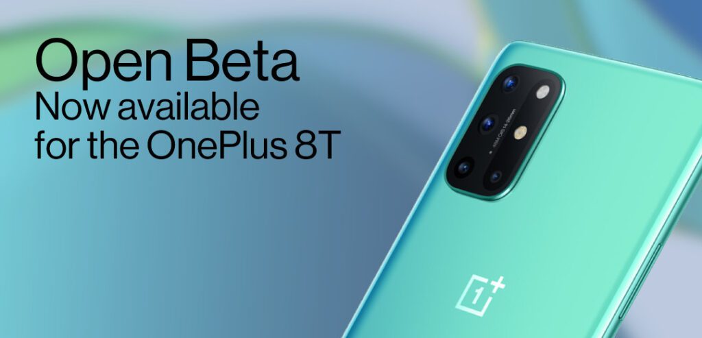 Open Beta for OnePlus 8T