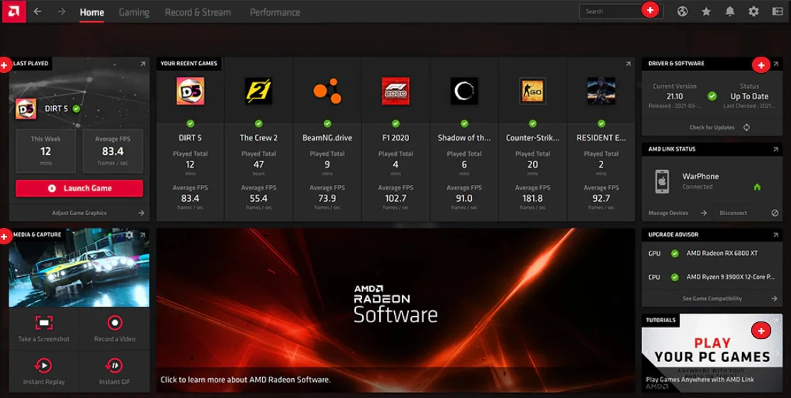 amd radeon software