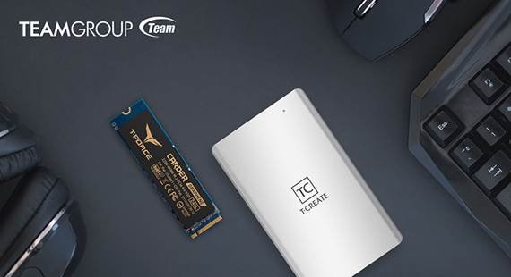 T-CREATE CLASSIC Thunderbolt3 External SSD and T-FORCE CARDEA Z44L PCIe4.0 SSD