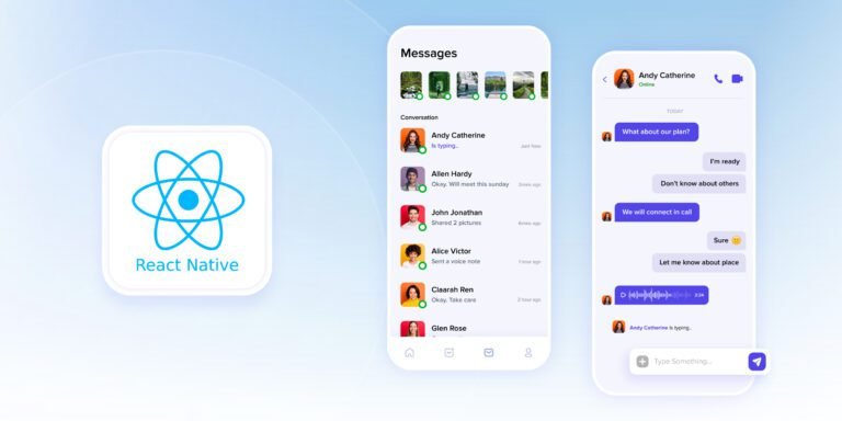 chat app using react native