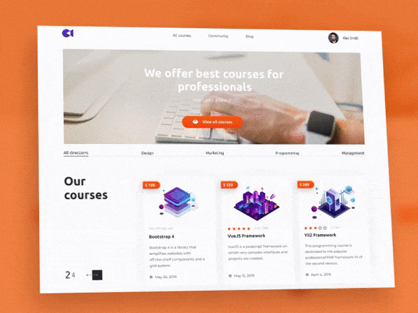 landing page cost