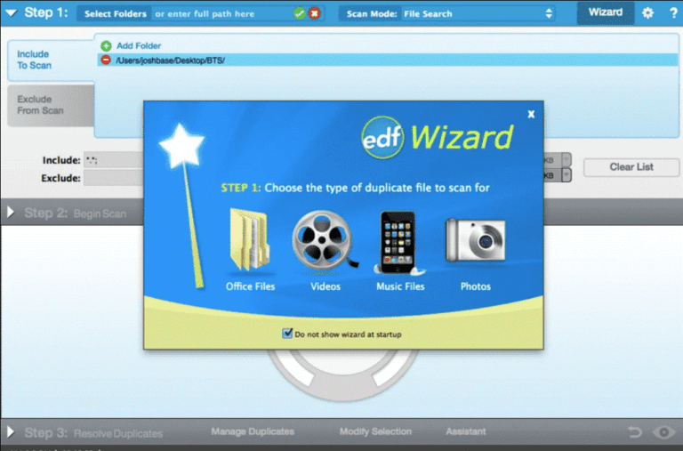 easy duplicate finder