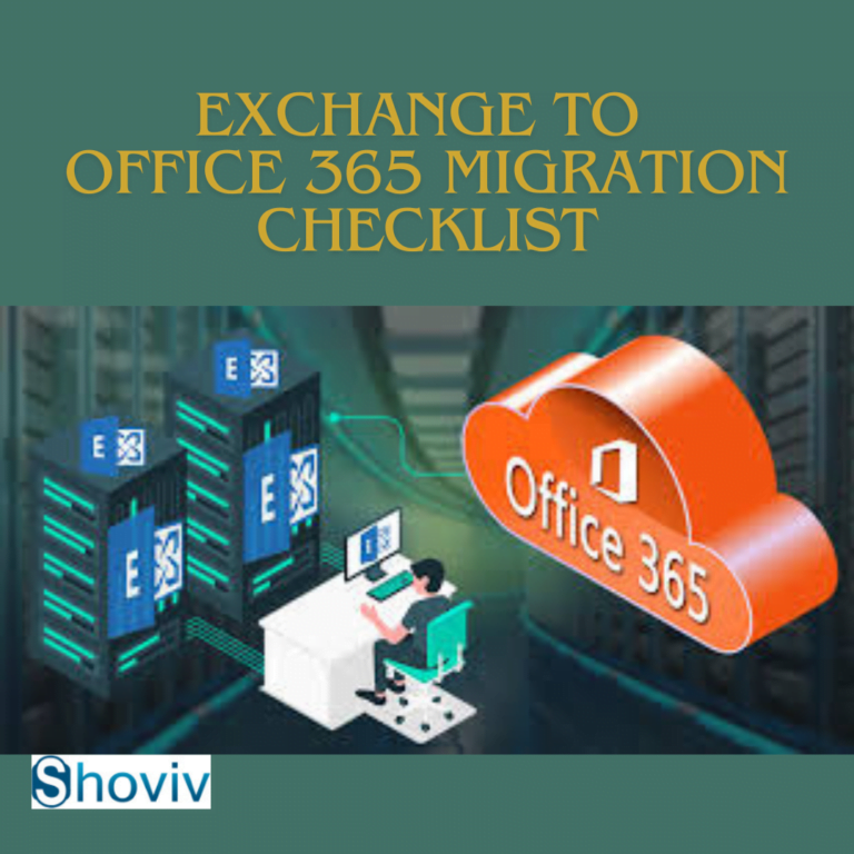 Exchange to Office 365 migration checklist