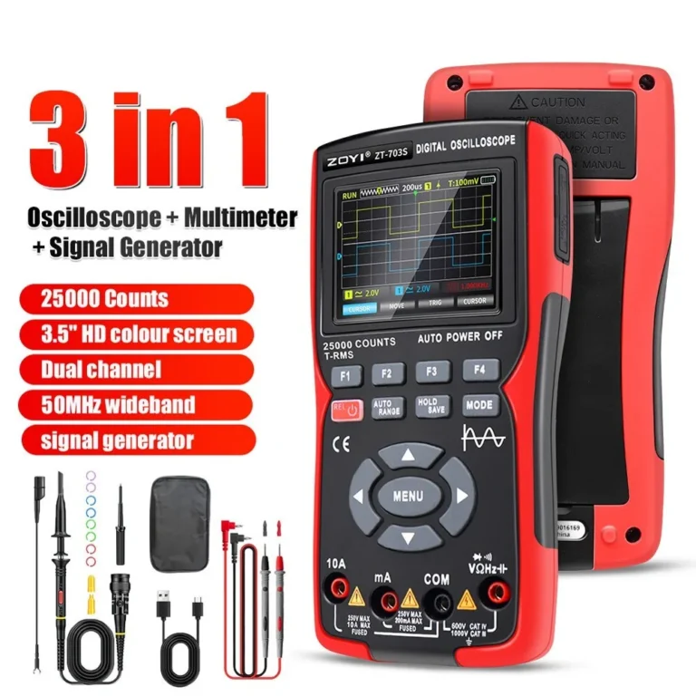 ZOYI 703S 3-in-1 Dual Channel