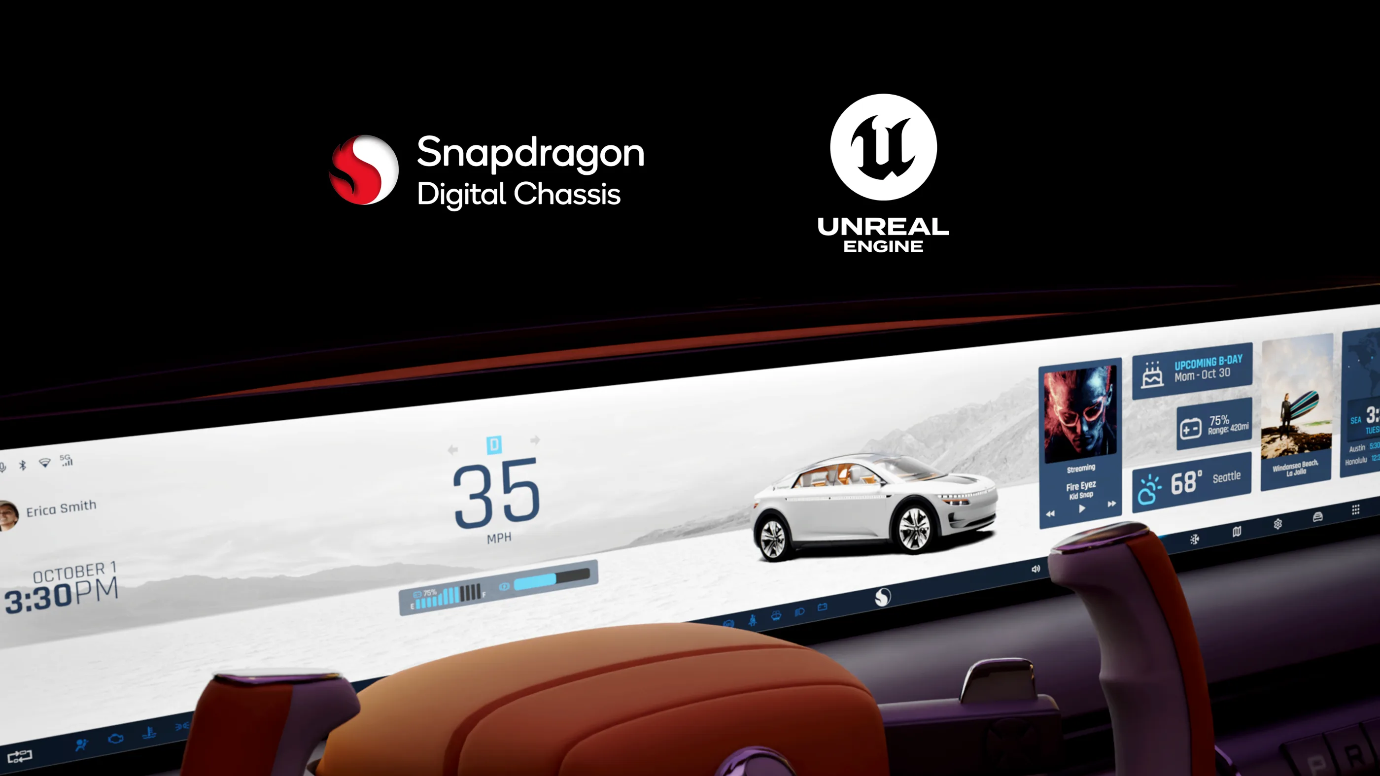 Qualcomm Partners with Epic Games to Revolutionize In-Vehicle Experiences