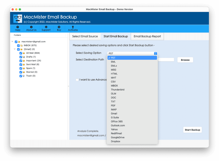 How to Backup Office 365 Mailboxes on Mac?