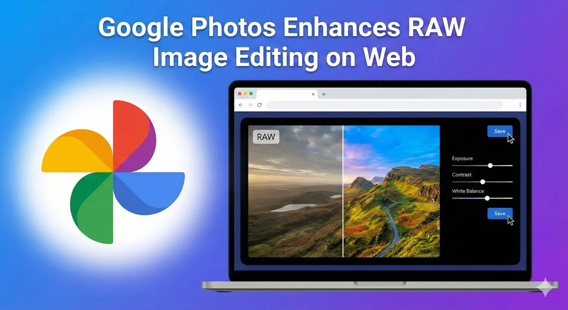 Google Photos Enhances RAW Image Editing Options on Web