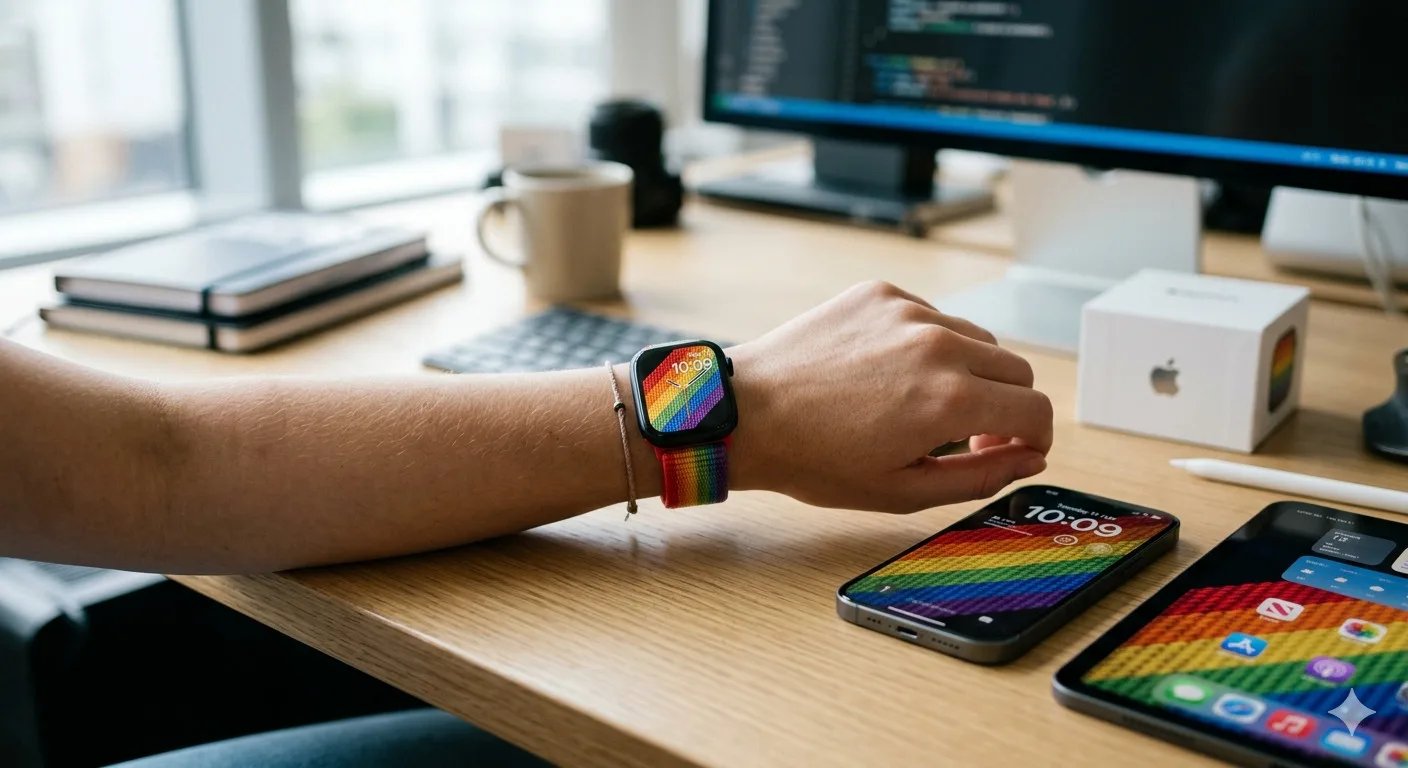 Apple launches new Pride Edition Sport Loop for Apple Watches
